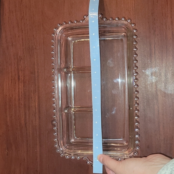 Candlewick Oblong Partitioned Relish Tray - Picture 6 of 7